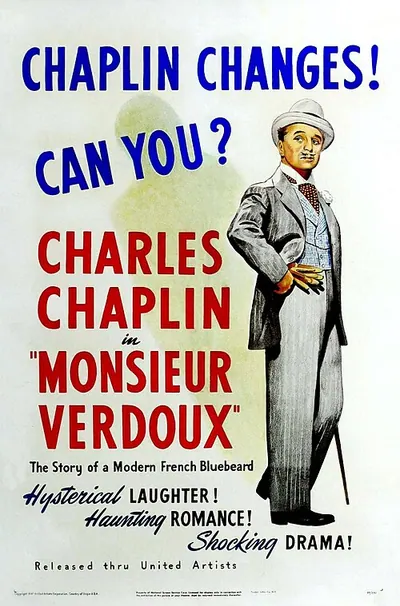 Monsieur Verdoux poster