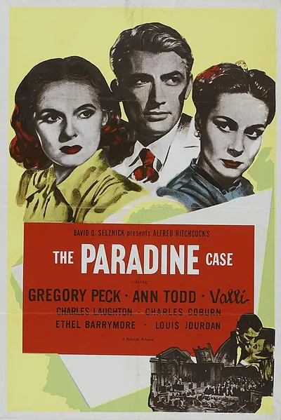 The Paradine Case poster
