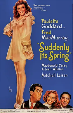 Suddenly It's Spring poster