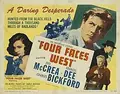 Four Faces West poster