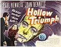 Hollow Triumph poster