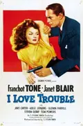I Love Trouble poster