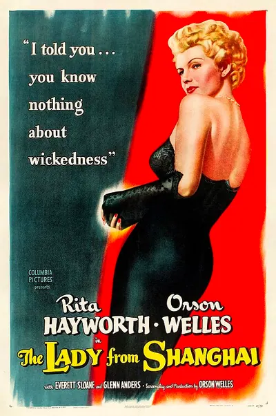 The Lady from Shanghai poster