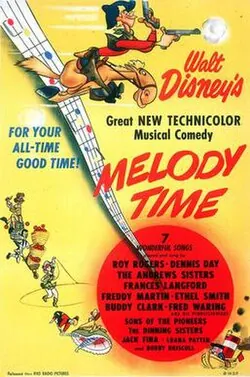 Melody Time poster
