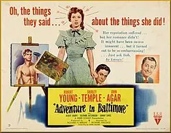 Adventure in Baltimore poster