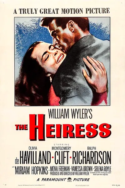 The Heiress poster