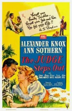 The Judge Steps Out poster