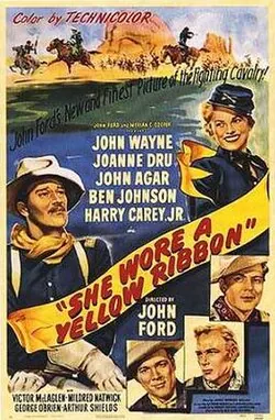 She Wore a Yellow Ribbon poster
