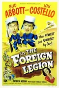 Bud Abbott and Lou Costello in the Foreign Legion poster