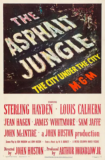 The Asphalt Jungle poster