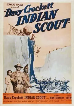 Davy Crockett, Indian Scout poster