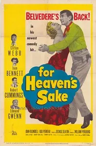 For Heaven's Sake poster