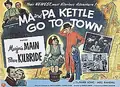 Ma and Pa Kettle Go to Town poster