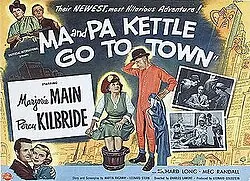 Ma and Pa Kettle Go to Town poster