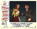 My Friend Irma Goes West poster