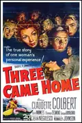 Three Came Home poster