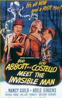 Bud Abbott and Lou Costello Meet the Invisible Man poster