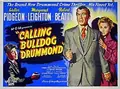 Calling Bulldog Drummond poster