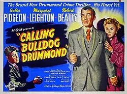 Calling Bulldog Drummond poster