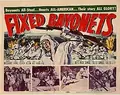 Fixed Bayonets! poster