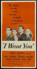 I Want You poster