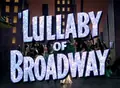 Lullaby of Broadway poster