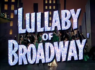 Lullaby of Broadway poster