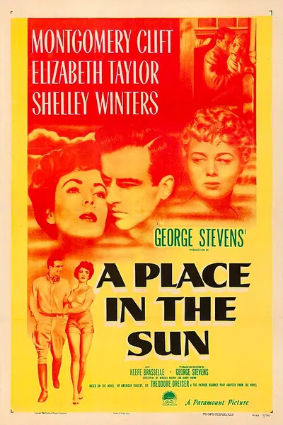 A Place in the Sun poster
