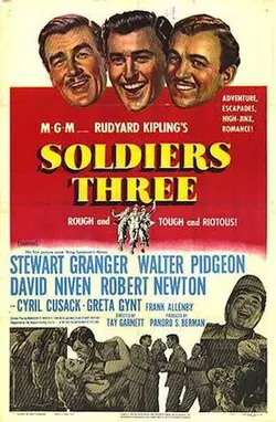 Soldiers Three poster