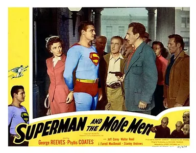 Superman and the Mole Men poster