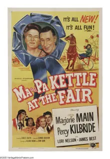 Ma and Pa Kettle at the Fair poster