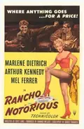 Rancho Notorious poster