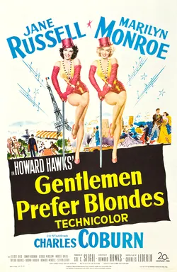 Gentlemen Prefer Blondes poster