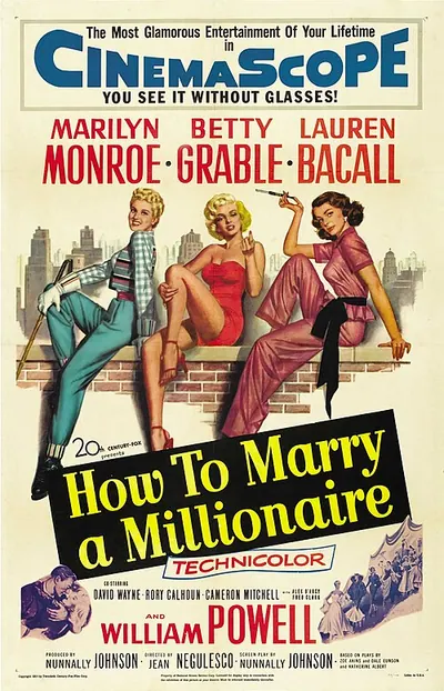 How to Marry a Millionaire poster