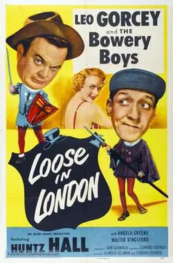 Loose in London poster