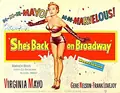 She's Back on Broadway poster