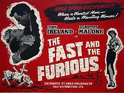 The Fast and the Furious poster
