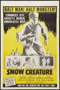 The Snow Creature poster