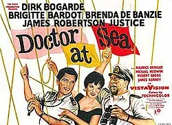 Doctor at Sea poster