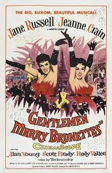Gentlemen Marry Brunettes poster