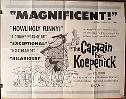 The Captain from Kopenick poster