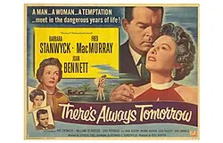 There's Always Tomorrow poster