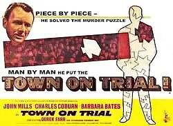 Town on Trial poster