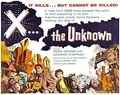 X: The Unknown poster
