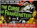 The Curse of Frankenstein poster