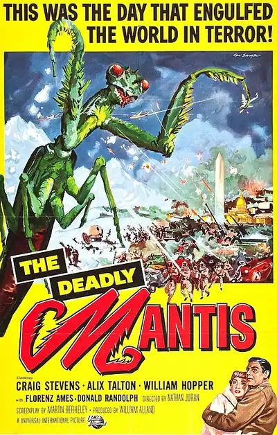 The Deadly Mantis poster