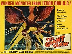 The Giant Claw poster