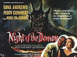 Curse of the Demon poster
