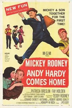 Andy Hardy Comes Home poster