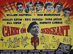 Carry On Sergeant poster